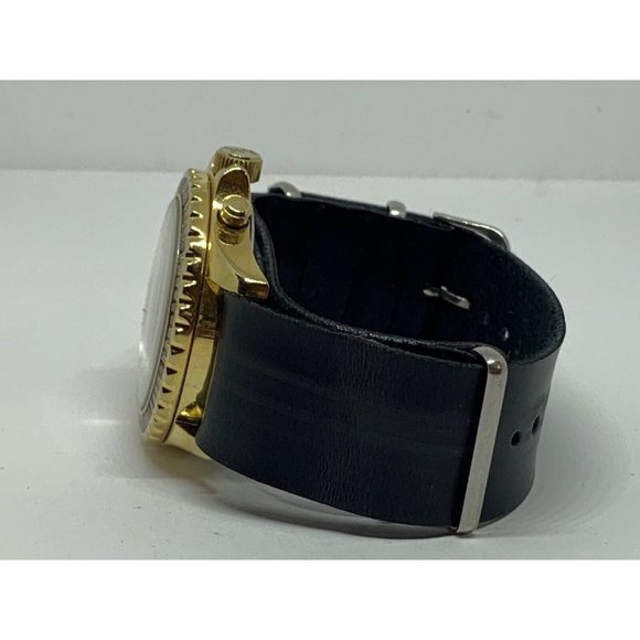 Michael Kors MK5874 Womens Black Leather Analog Ch main image 11